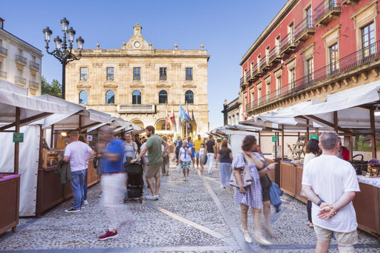 ¡En el Mercado Artesano y Ecológico de Gijón!