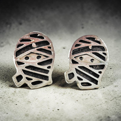 PENDIENTES MOMIA DE PLATA
