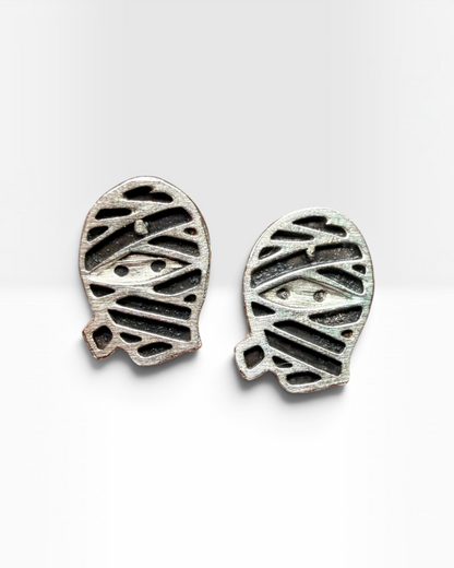 PENDIENTES MOMIA DE PLATA