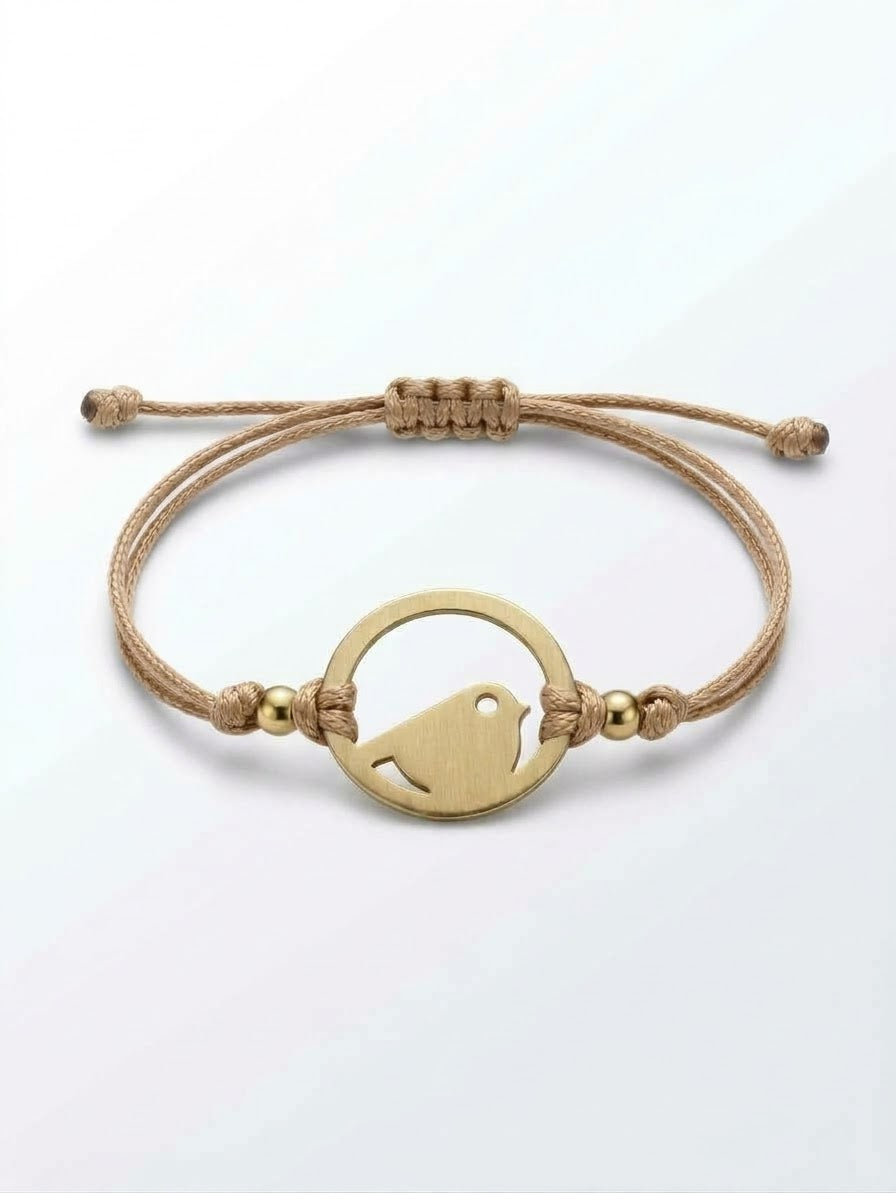 PULSERA CÍRCULO CANARIOS