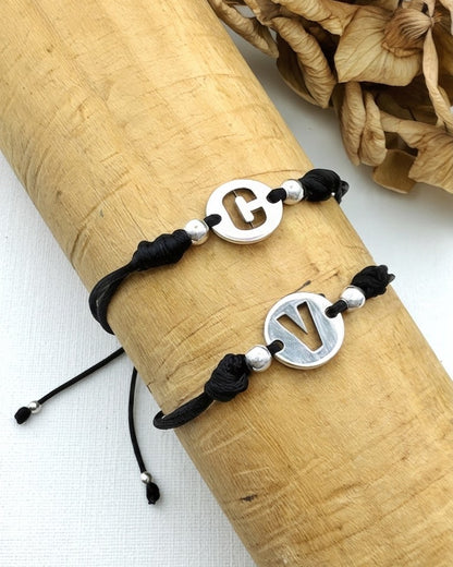 PULSERA INICIAL DE PLATA