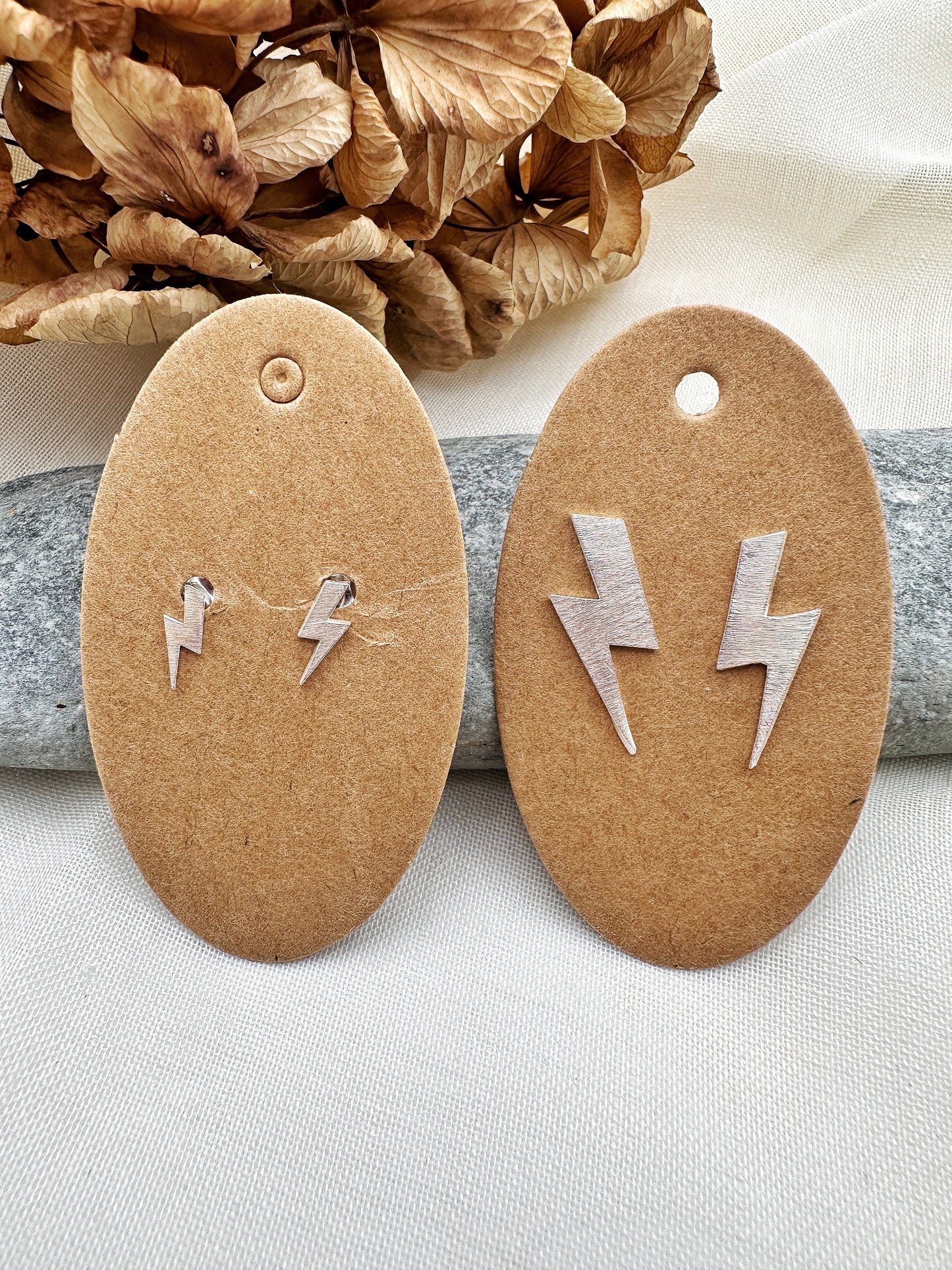 PENDIENTES RAYOS DE PLATA