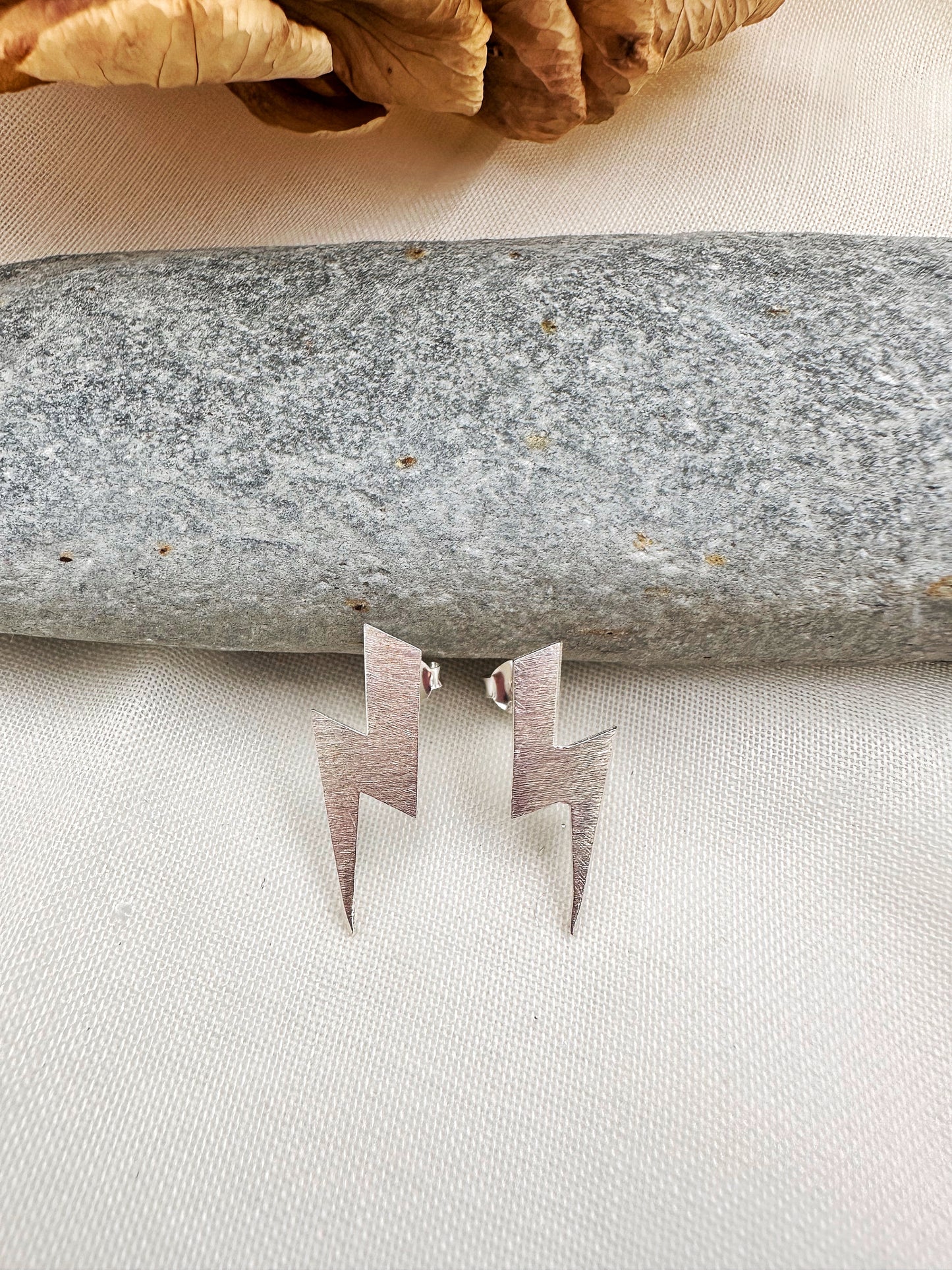 PENDIENTES RAYOS DE PLATA