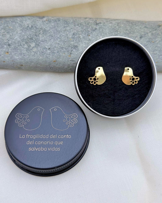 PENDIENTES CANARIO MINI
